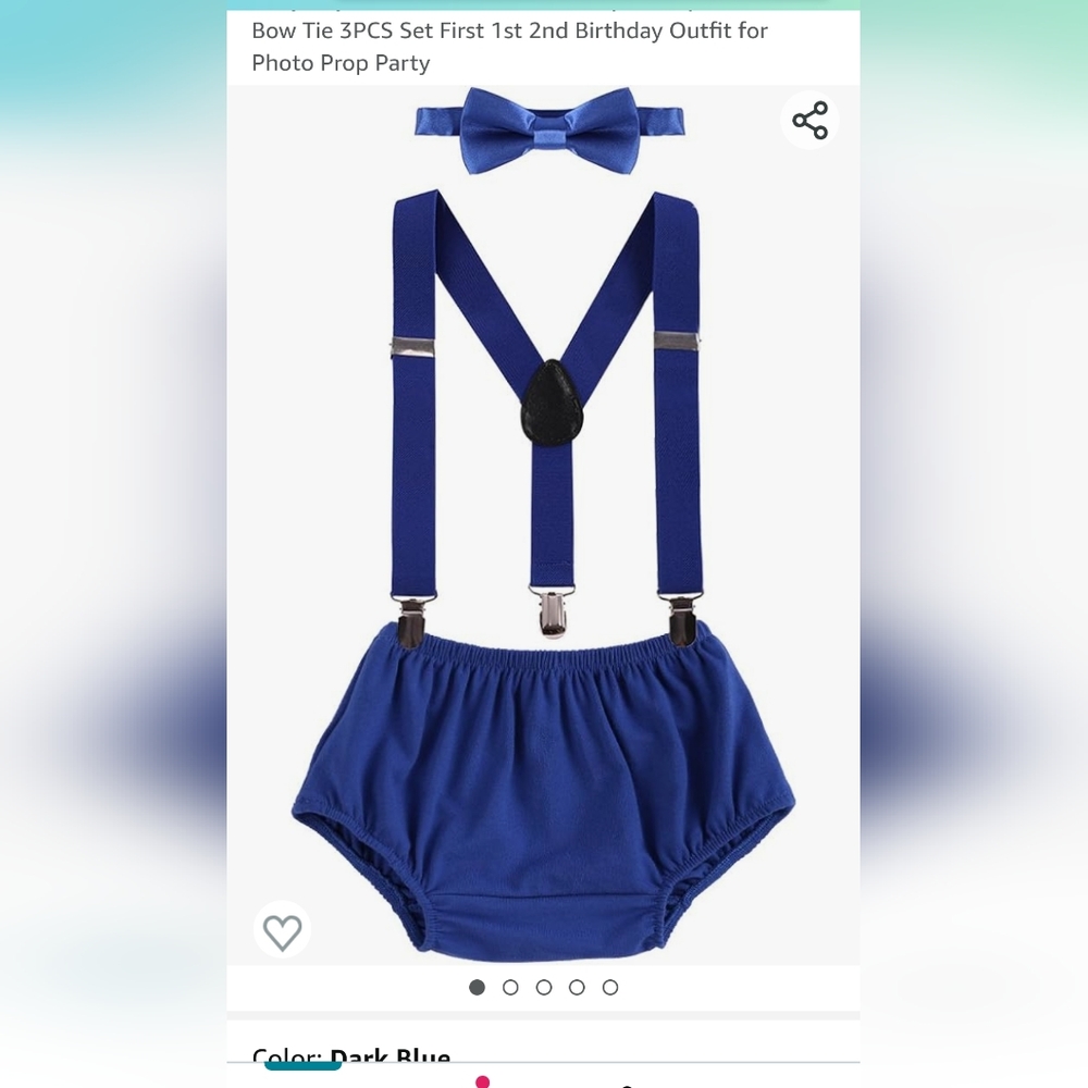 Smash the cake outfit